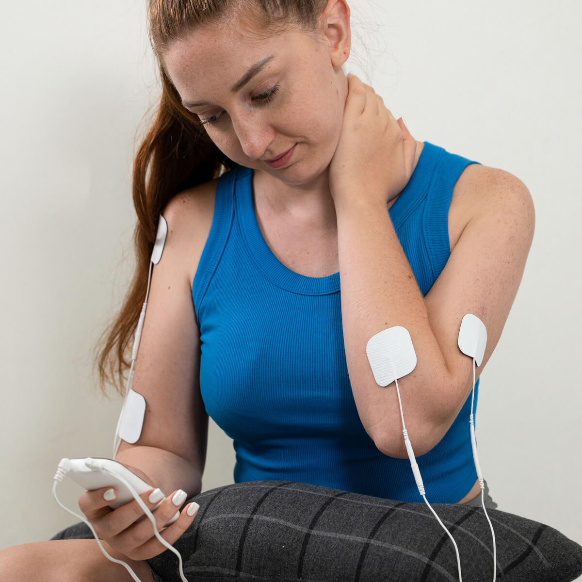 Kongzee TENS technology for pain relief using electrical impulses to stimulate nerves and manage muscle pain