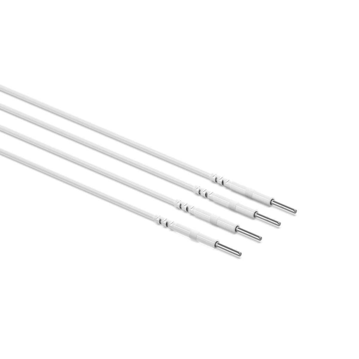 KONGZEE 2-pack universal 2mm TENS unit replacement lead wires